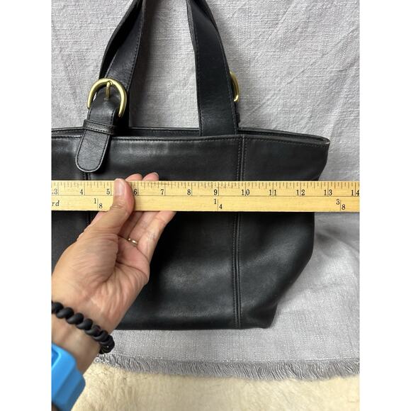 Vintage 1997 Coach 4133 Waverly Leather Tote Bag - Picture 7 of 8